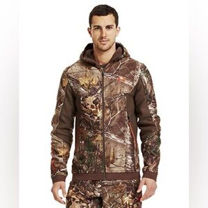 EUC Men’s RARE Under Armour Ayton RealTree Xtra Camouflage Jacket Size XXL